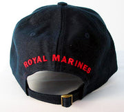 Royal Marines Embroidered Baseball Cap - Navy Blue