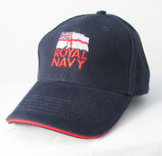 Royal Navy RN Ensign Embroidered Baseball Cap