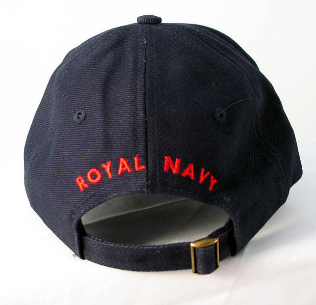 Royal Navy RN Ensign Embroidered Baseball Cap